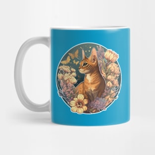 Cute Abyssinian Cat Mug